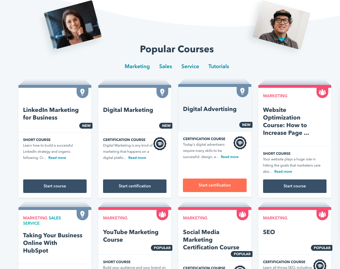 hubspot academy