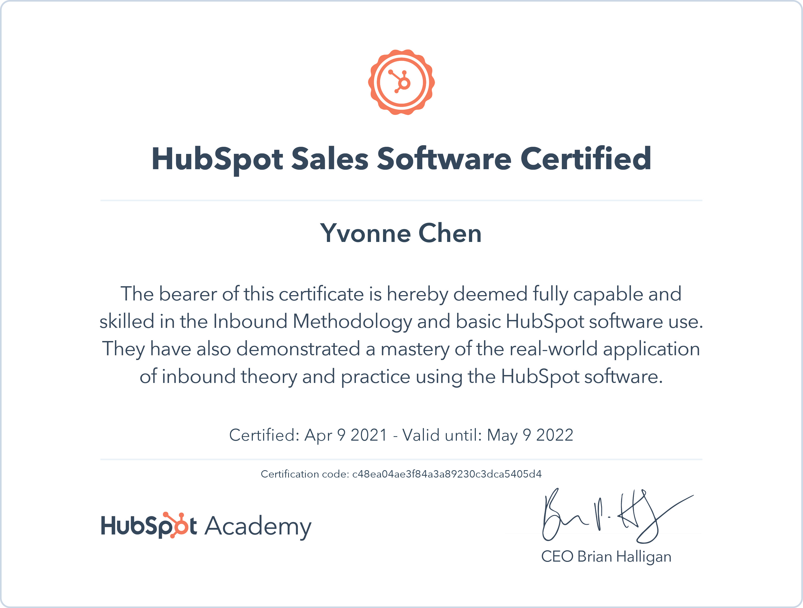 hubspot-sales-software-certified_yvonne